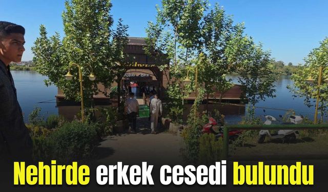 Fırat Nehri'nde erkek cesedi bulundu