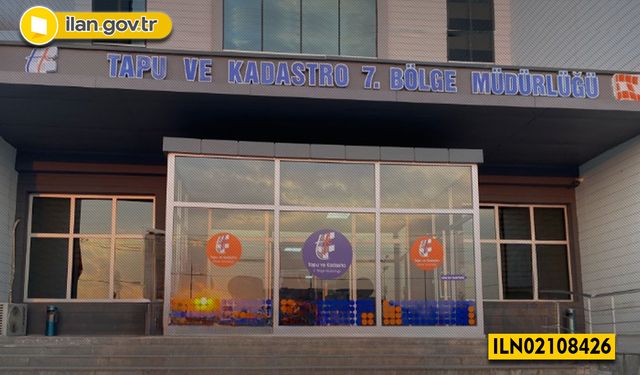 Tapu ve Kadastro VII. (Diyarbakır) Bölge Müdürlüğü İçin Personel Koruyucu Giyim Malzemesi Alınacaktır