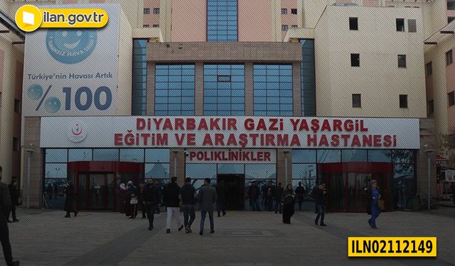 Gazi Yaşargil Eğitim ve Araştırma Hastanesi İçin Yedek Parça ve Avadanlık Malzeme Alımı İşi İhalesi