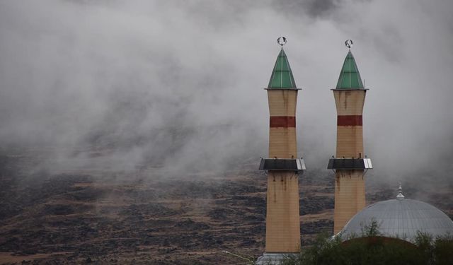 Iğdır'da sis etkili oldu