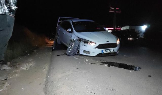 Şanlıurfa’da motosikletli polis ekibi ile otomobil çarpıştı: 2 polis yaralı