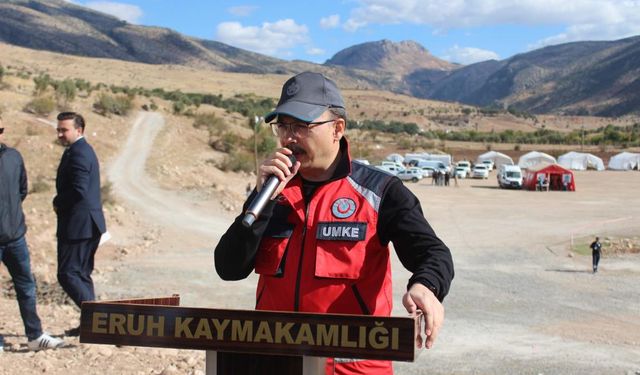 UMKE 30. Bölge Tatbikatı Siirt’te yapıldı