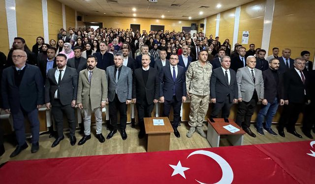 Bismil’de Öğretmenler Günü nedeniyle etkinlik düzenlendi