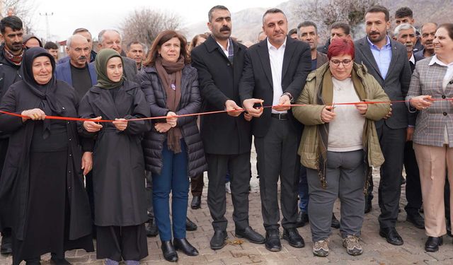 Diyarbakır’da 2 ilçeyi birbirine bağlayan yol hizmete açıldı