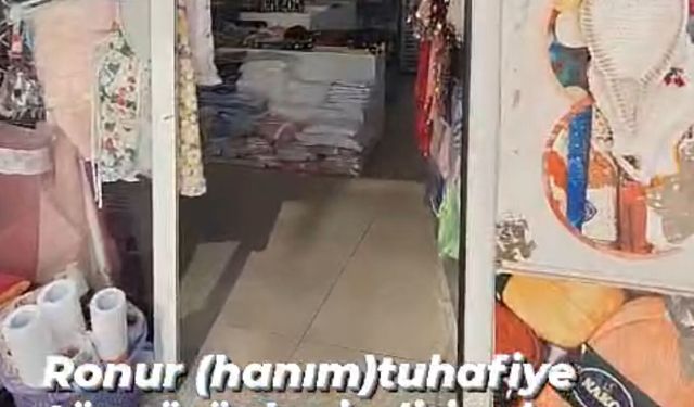 RONUR (HANIM) TUHAFİYEDE TÜM ÜRÜNLER İNDİRİME GEÇTİ