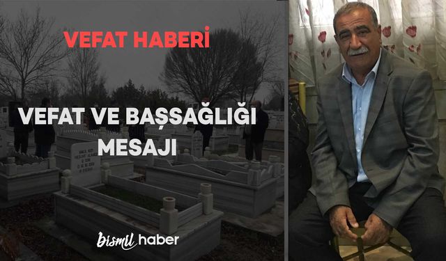 Kılavuztepe (Şiira)  köyünde Yusuf Çelik vefat etti