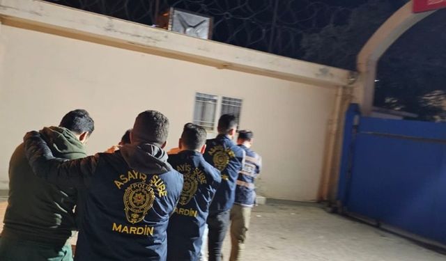 Mardin’de Firari Şahıslara Yönelik Operasyon: 12 Tutuklama