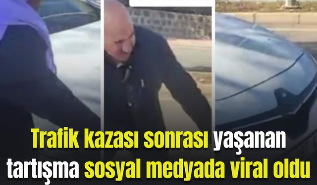 Şanlıurfa’da trafik kazası sonrası yaşanan tartışma sosyal medyada viral oldu