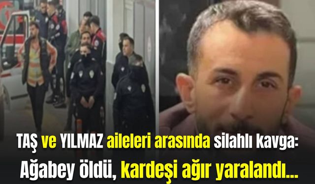 Alacak-verecek silahlı kavgasında 2 kardeş vuruldu: 1 ölü, 1 yaralı