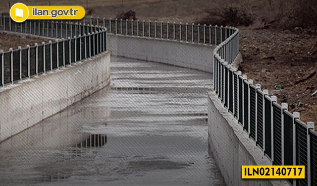 Diyarbakır’da (DSİ) Tarafından Taşkın Tesisleri Onarımı İşi Yaptırılacaktır