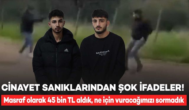 Masraf olarak 45 bin TL aldık, ne için vuracağımızı sormadık