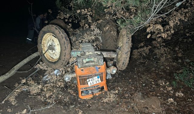 Traktör Kazası: 2 Kişi Hayatını Kaybetti, 2 Kişi Yaralandı