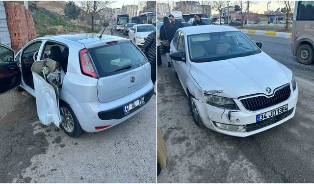 Mardin’de maddi hasarlı trafik kazası