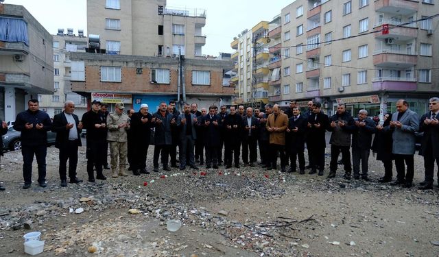 Şanlıurfa 6 Şubat Depreminin İkinci Yıl Dönümünde Kayıplarını Andı