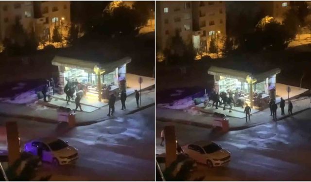 Büfede bıçaklı kavga; 1 kişi yaralandı