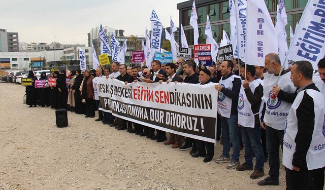 Diyarbakır'da Eğitim Sen'e tepki: Sapkınlığı okullara taşıma girişimleri kabul edilemez