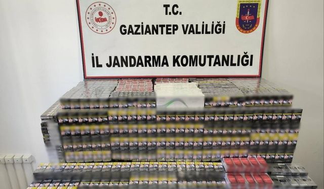 Gaziantep'te 4,2 Milyon TL Değerinde Kaçak Tütün Ve Sigara Ele Geçirildi