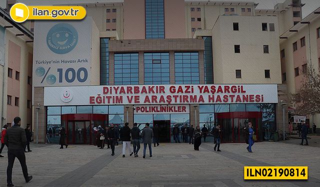 Gazi Yaşargil Eğitim ve Araştırma Hastanesi İçin Tıbbi Sarf Malzeme Satın Alınacaktır