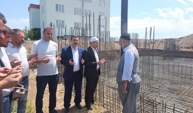 Kooperatif’te Safa Camii’nin Temeli Dualarla Atıldı