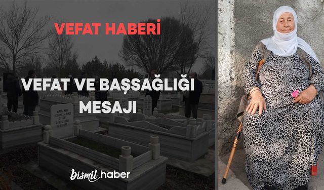 Dumlupınar Mahallesinde Ado Yurt vefat etmiştir