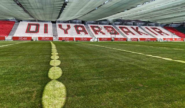 Diyarbakır Stadyumu hazır; ‘Manchester City, Chelsea ve Barcelona'nın sahasını yapan firma’ yaptı