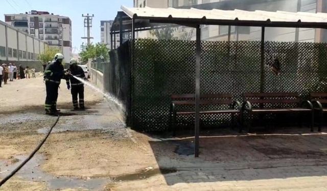 Batman’da Jeneratör Yangınına Hızlı Müdahale