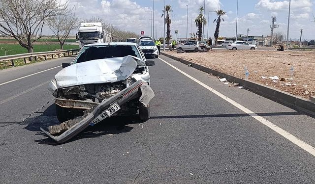 Şanlıurfa-Mardin yolunda kaza: 1'i ağır 4 yaralı