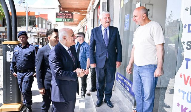 Vali Zorluoğlu Çermik’te Temaslarda Bulundu