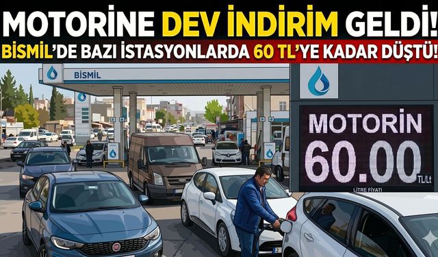 Motorine Büyük İndirim Geldi, Tabelalar Gece Yarısı Değişti
