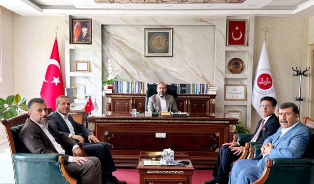 Diyarbakır İl Müftüsü Celal Büyük’ten Bismil Müftülüğüne Ziyaret