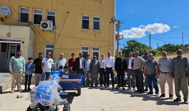 Diyarbakır'da Çiftçilere Yüzde 50 Hibe ile Tarım Aletleri Dağıtıldı