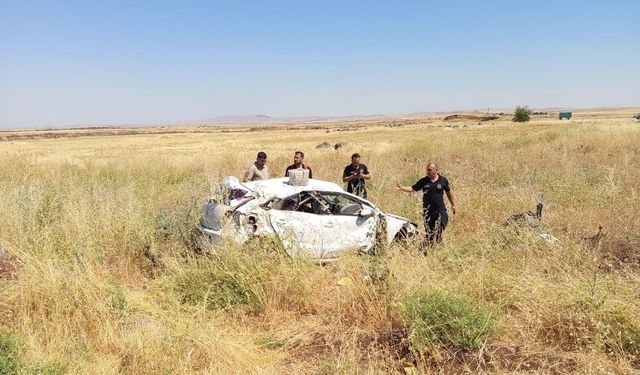 Otomobil Şarampole Devrildi: Aynı Aileden 5 Yaralı