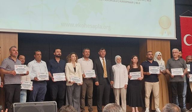 Bismil Atatürk Anadolu Lisesi'ne “Altın Etiket” Ödülü