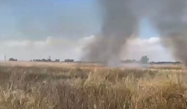 Çiftçinin Bir Yıllık Emeği Dakikalar İçinde Kül Oldu: Feryadı Kameralara Yansıdı