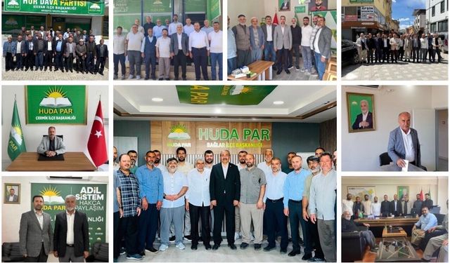 HÜDA PAR Diyarbakır'da Kongre Sürecini Tamamladı: Yeni İlçe Başkanları Belli Oldu