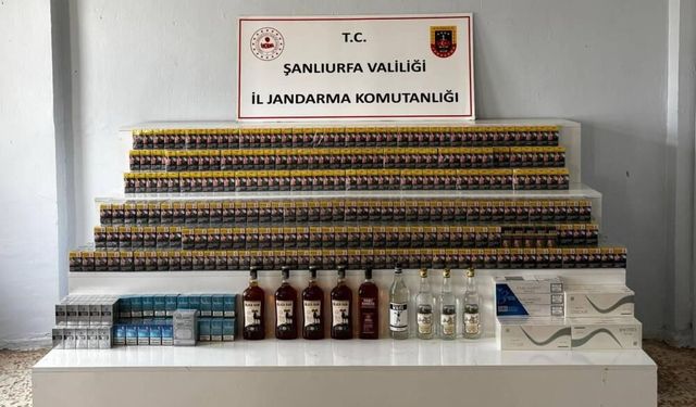 Jandarmada Kaçak 2 Bin 558 Paket Sigara Ele Geçirdi