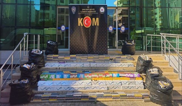 Kamyon Lastiklerine Saklanmış 20 bin Paket Kaçak Sigara Ele Geçirildi