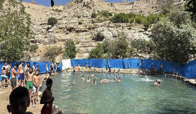 Sıcaktan Bunalan Vatandaşlar Beyazsu Vadisi'nde Serinliyor