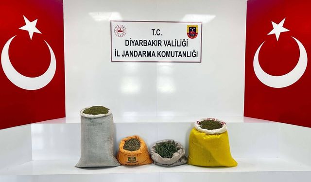 Diyarbakır’da Dev Narkotik Operasyonu:  144 Kilo Esrar Ele Geçirildi!