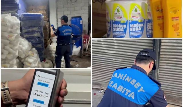 Operasyonda Binlerce Sahte Temizlik Ürünleri Ele Geçirildi