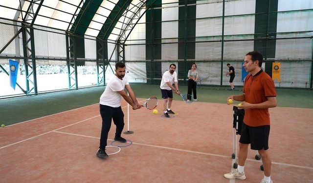 Diyarbakır’da Tenis Rüzgârı: 6 Ayda 540 Kişi Kortlara İndi