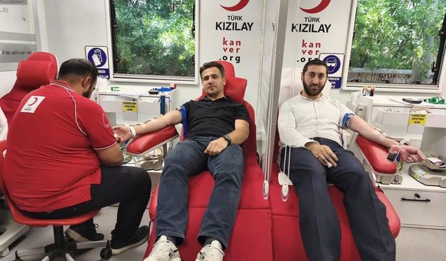Türk Kızılayı Dicle'de Kan Bağışı Kampanyası Düzenledi