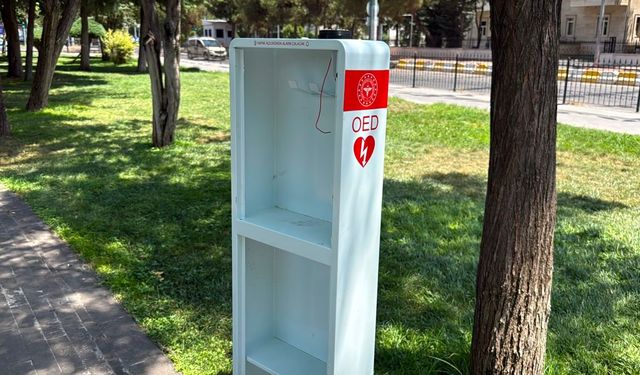 Diyarbakır'da hayat kurtaran OED cihazları çalındı