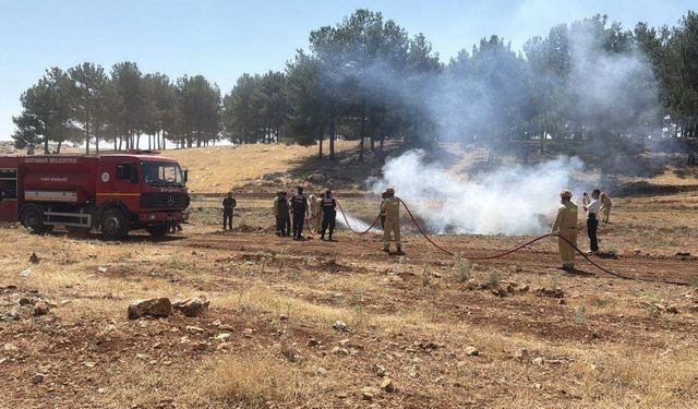 AFAD Koordinasyonunda Yangın ve Kuraklık Tatbikatı Yapıldı