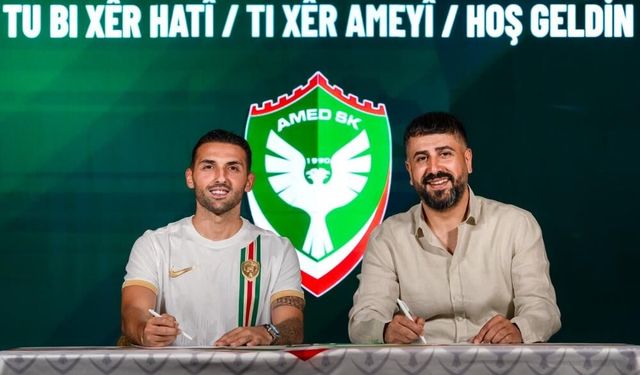 Amed Spor Umut Meraş'ı Kadrosuna Kattığını Duyurdu