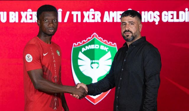 Amedspor, Amadou Cisse ile 3 Yıllık Sözleşme İmzaladı