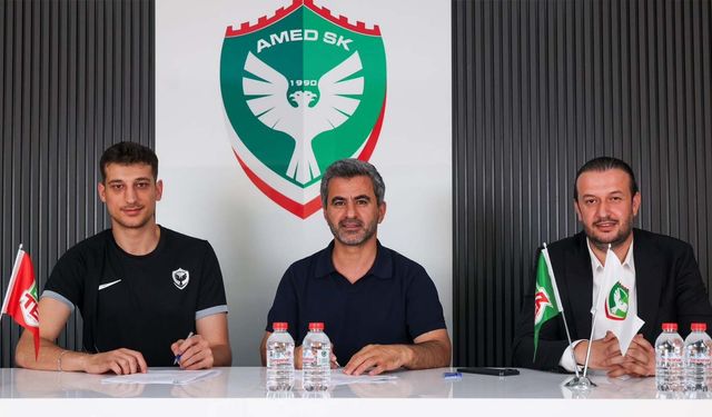 Amedspor, Kaleci Mustafa Burak Bozan ile 3 Yıllık Sözleşme İmzaladı