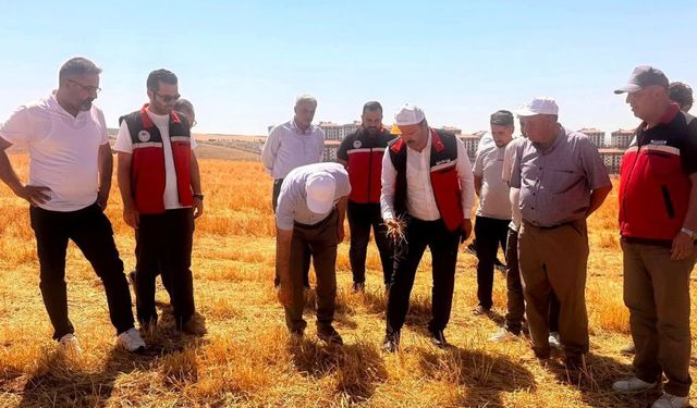 Anız Yangınlarının Zararları Çiftçilere Anlatıldı