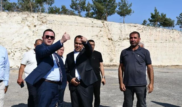 Başsavcı adliye Binası İnşaatında incelemelerde Bulundu