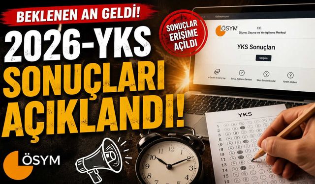 Beklenen An Geldi: 2026-YKS Sonuçları Açıklandı